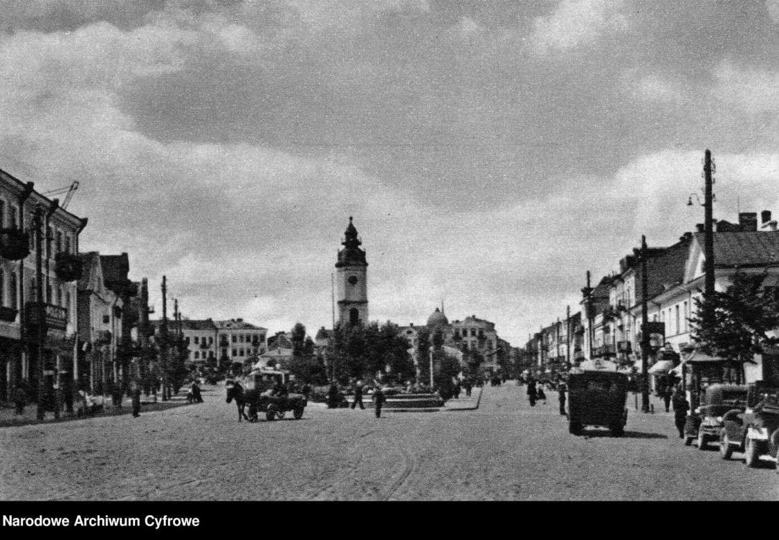 Rynek Kościuszki w Białymstku. Lata międzywojenne