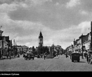 Rynek Kościuszki w Białymstku. Lata międzywojenne