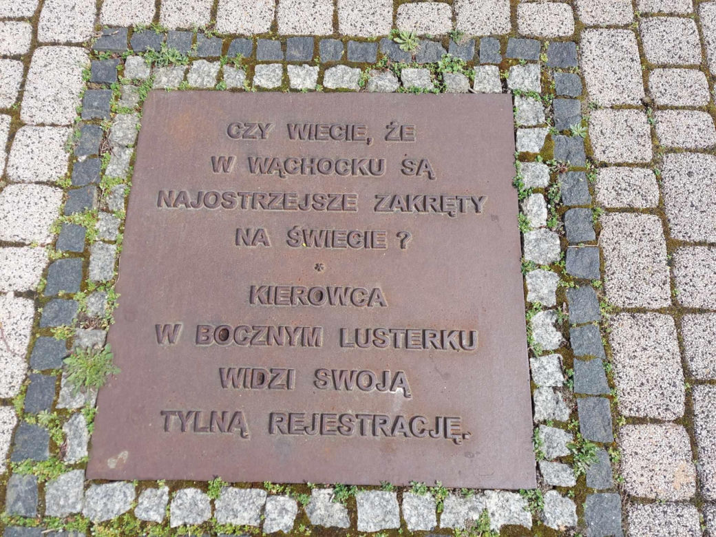 Aleja Humoru w Wąchocku