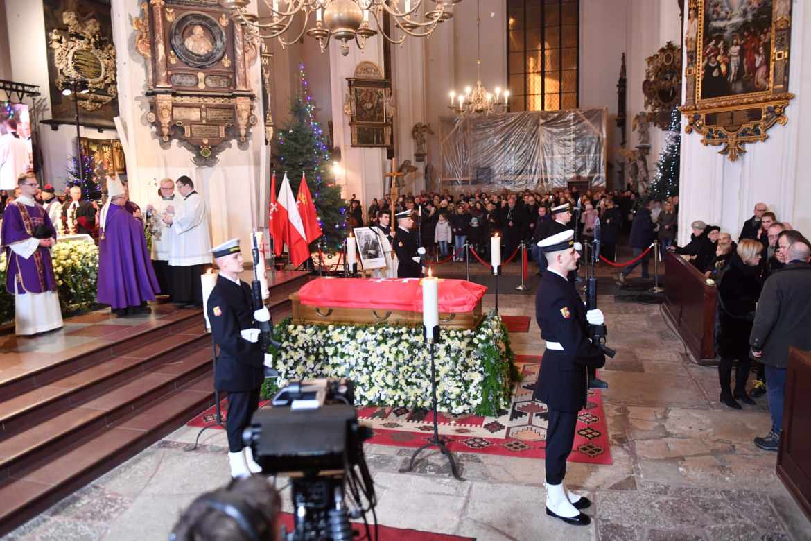 Ostatnia droga Pawła Adamowicza.