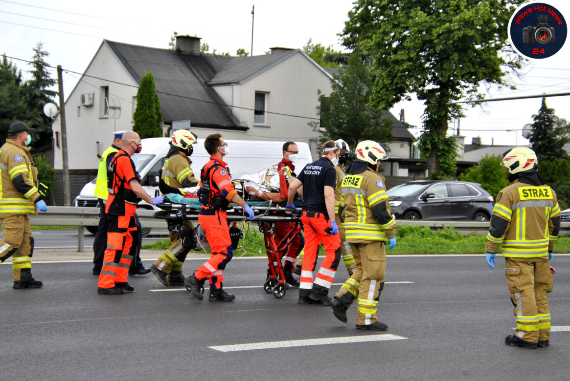 Wypadek w Jawczycach
