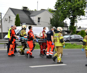 Wypadek w Jawczycach
