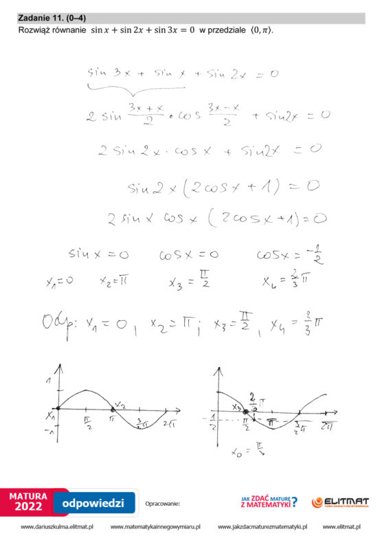 Matura 2022 matematyka rozszerzona: odpowiedzi i rozwiązania zadań