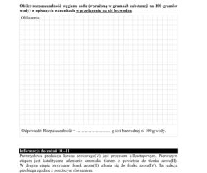 Matura 2020 ARKUSZE CKE: Chemia
