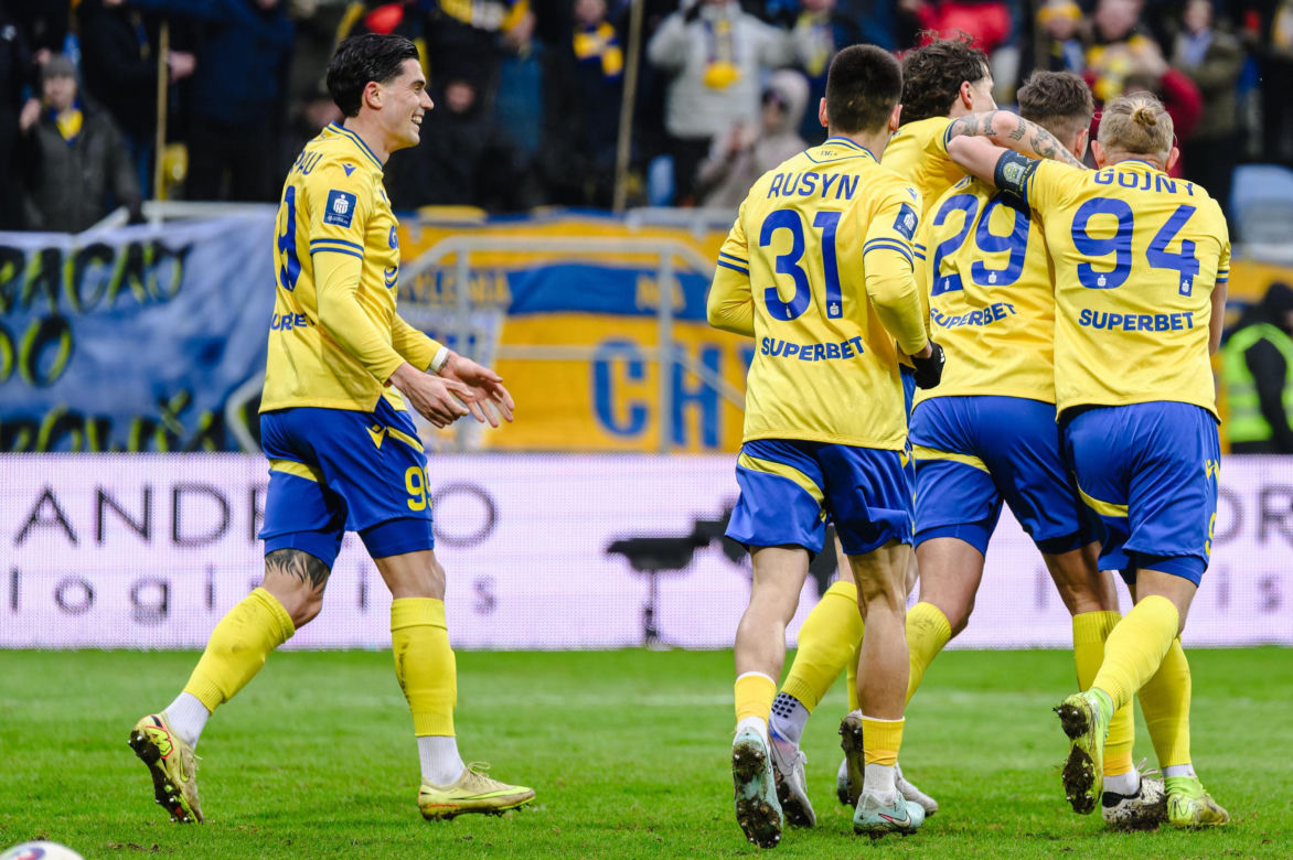 Arka Gdynia - Legia Warszawa: Zdjęcia z boiska