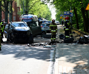 Szczecin: Wypadek na ulicy Niemierzyńskiej