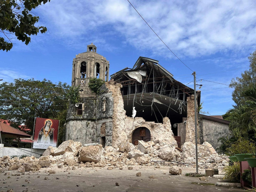 Trzęsienie ziemi na Filipinach.