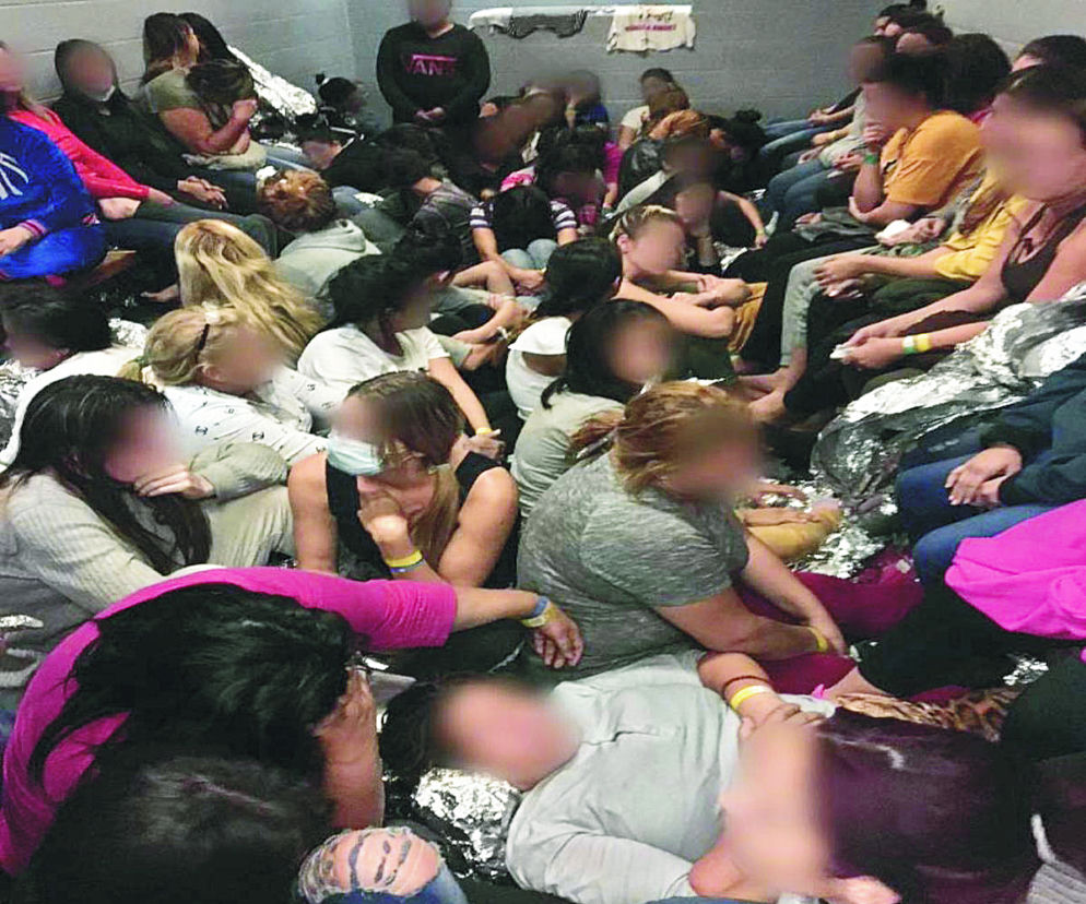 155 imigrantów w celi dla 35 osób