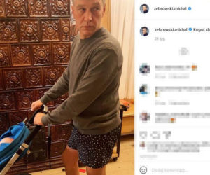 Michał Żebrowski świętuje urodziny syna