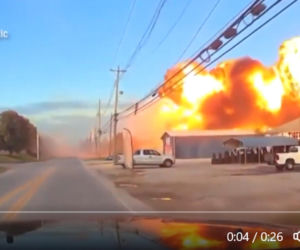 Uchwycono katastrofę lotniczą na filmie. Ten kierowca oszukał przeznaczenie