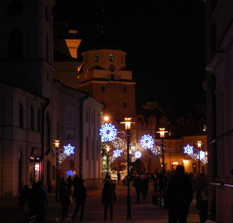 Iluminacje Bożonarodzeniowe Lublin 2015