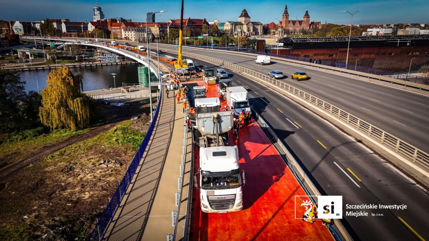 Remont Trasu Zamkowej - listopad 2025