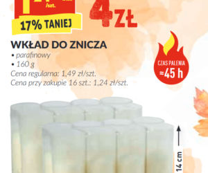 Znicze w Biedronce