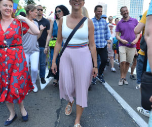 Oni nie odstępowali Trzaskowskiego na krok. Prezydent z ochroną