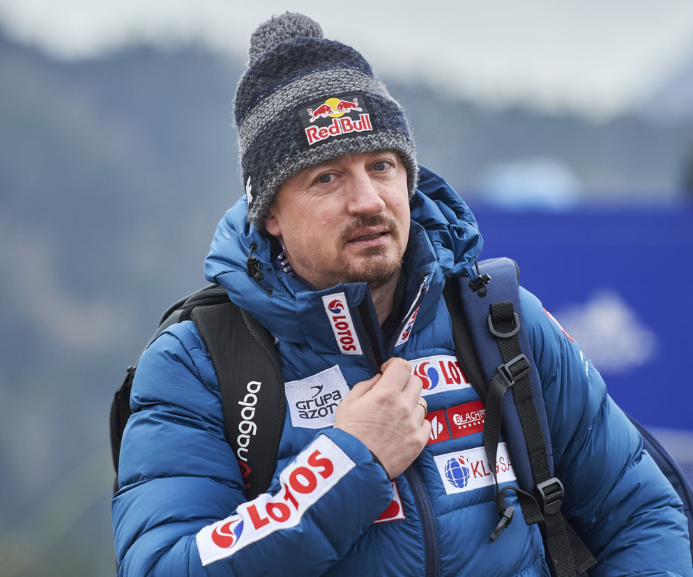 Adam Małysz i jego pierwszy raz