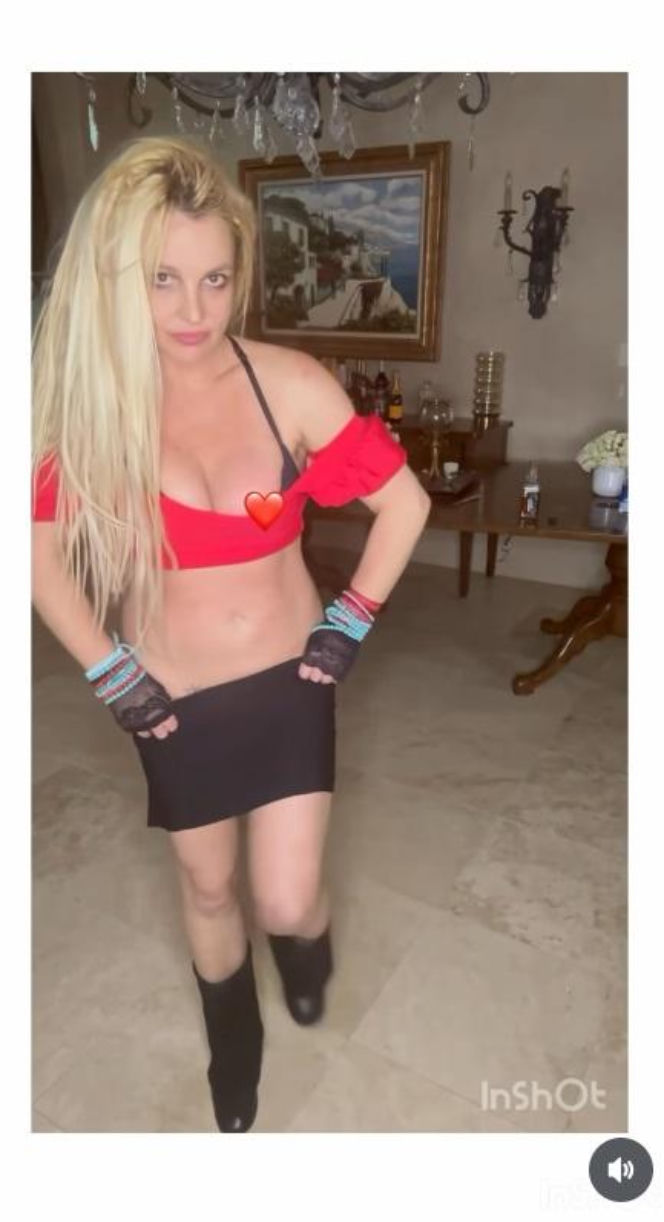 Britney Spears na Instagramie