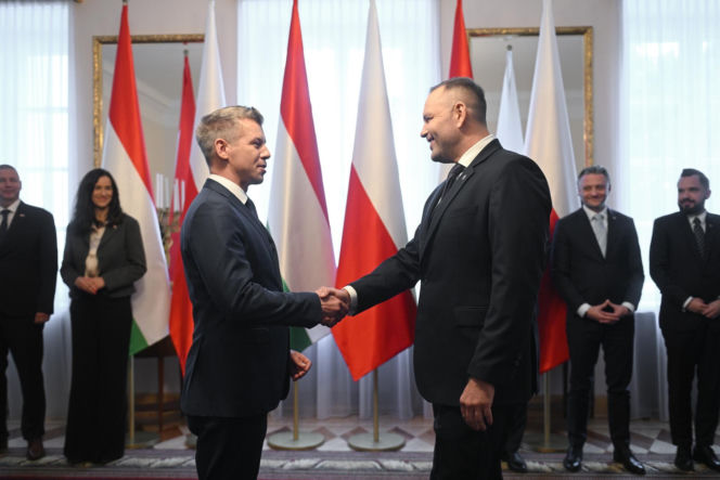 Spotkanie premiera Węgier z prezydentem Karolem Nawrockim