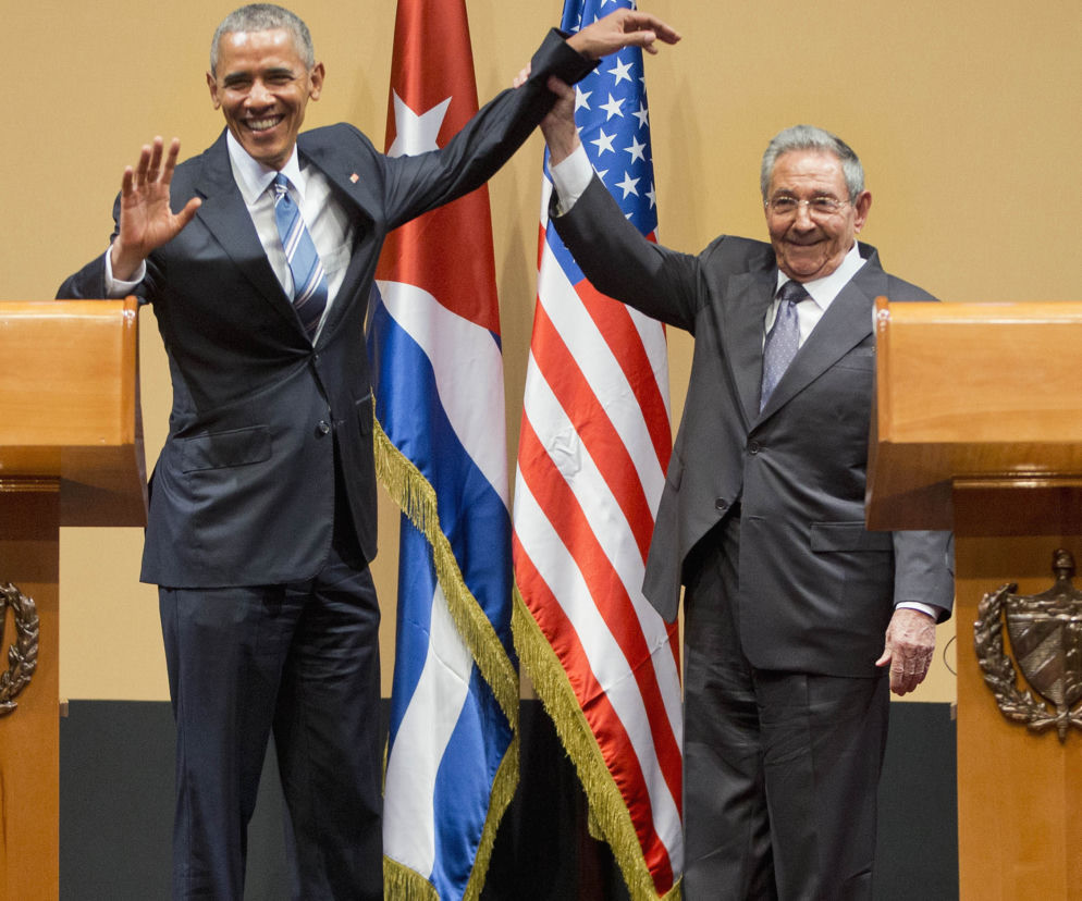 Obama spotkał się z Castro