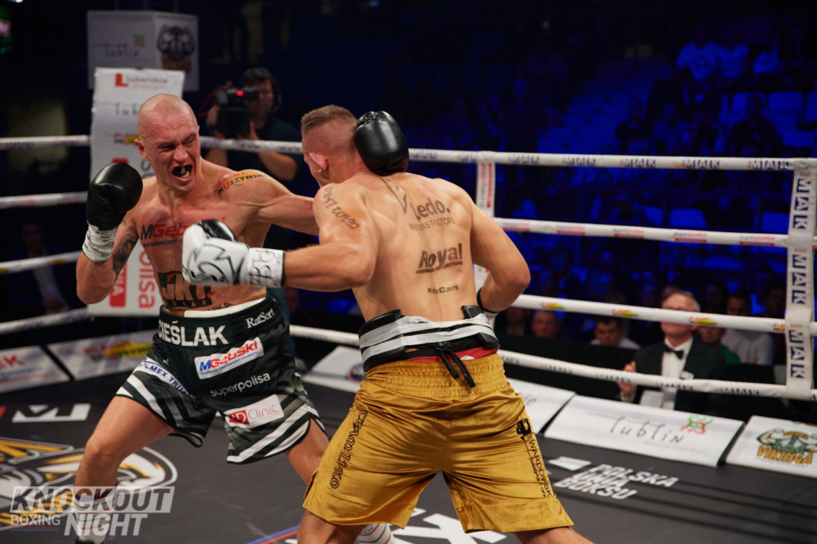 Michał Cieślak wygrał na Knockout Boxing Night 24