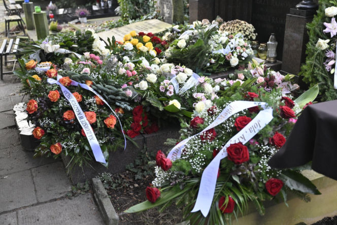 Magda Umer - pogrzeb