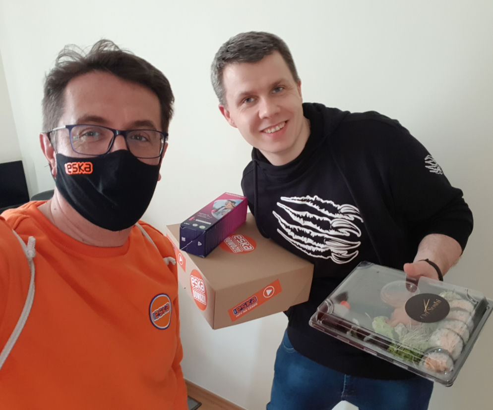  Eska dowozi w Olsztynie! Wizyta u Łukasza - osiedle Nagórki Olsztyn.