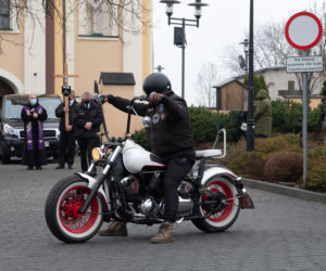 Pogrzeb Janusza motocyklisty