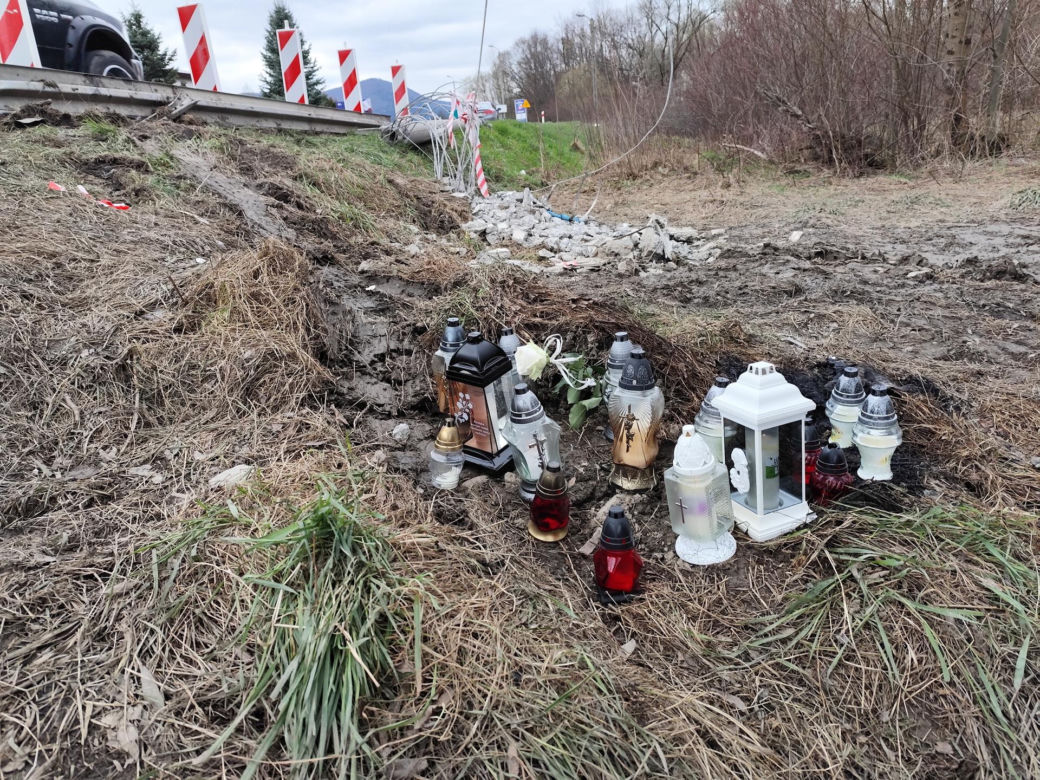 Wypadek w Mszanie Górnej