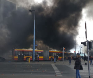 Protest rolników w centrum Warszawy