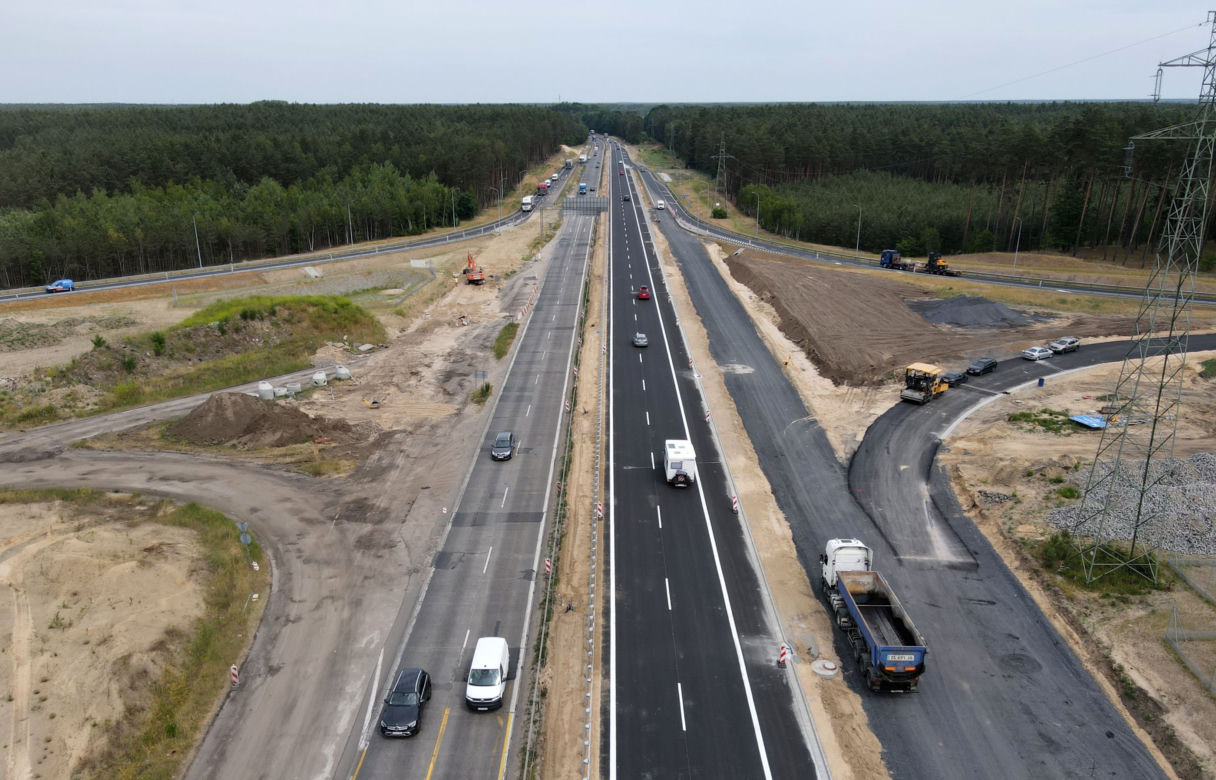 Przebudowa węzła Kijewo - czerwiec 2021