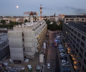 Wrocław. Pożar budynku przy ul. Rychtalskiej
