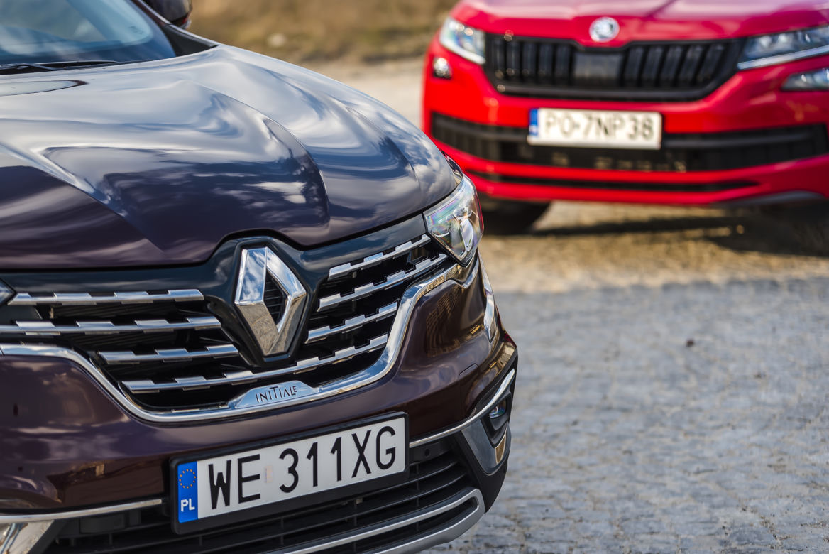 Renault Koleos 2.0 dCi 190 KM X-Tronic 4x4 Initiale Paris vs. Skoda Kodiaq 2.0 TDI 190 KM DSG7 4x4 Sportline