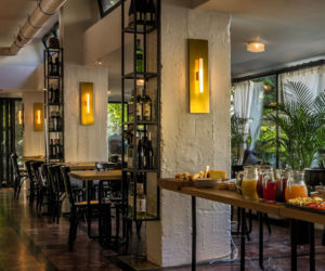 Wnętrze restauracji Cafe Mozaika