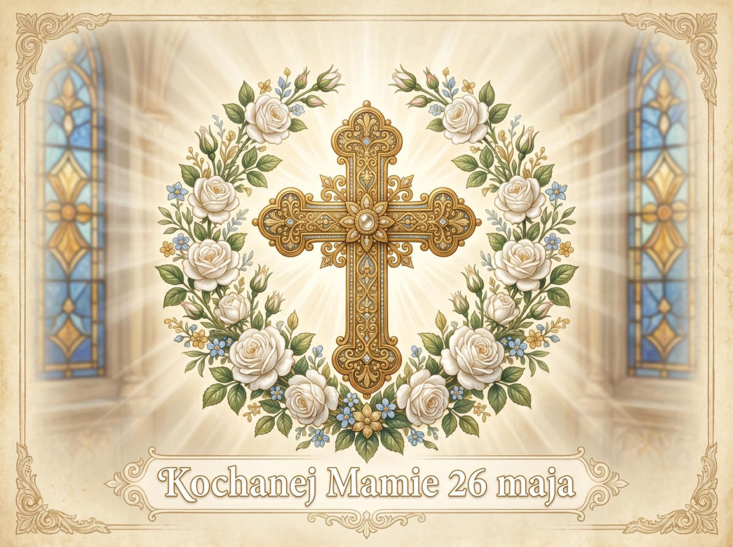 Religijna kartka na Dzień Matki