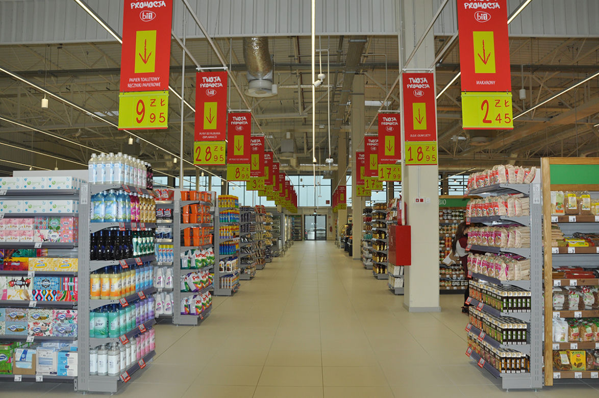 Ełk. Oficjalne otwarcie nowego hipermarketu Bi1 przy centrum handlowym "Karuzela"