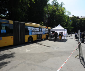 Plenerowy punkt szczepień