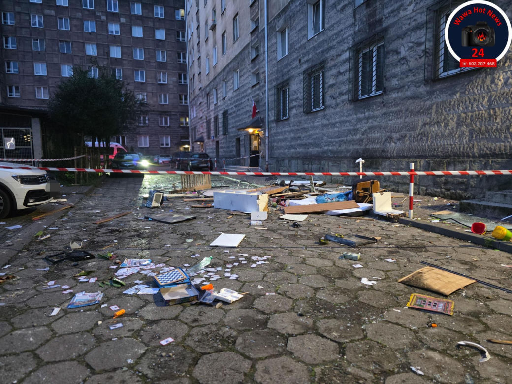 Wybuch gazu na częstochowskiej 