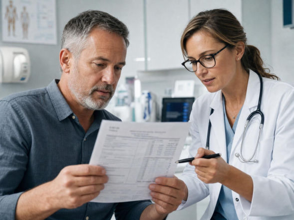 Od tego poziomu cholesterol LDL uznaje się za wysoki. Ryzyko zawału i udaru wyraźnie rośnie
