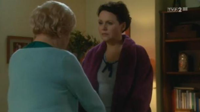 M jak miłość odc. 1063. Marysia Rogowska (Małgorzata Pieńkowska), Barbara (Teresa Lipowska)