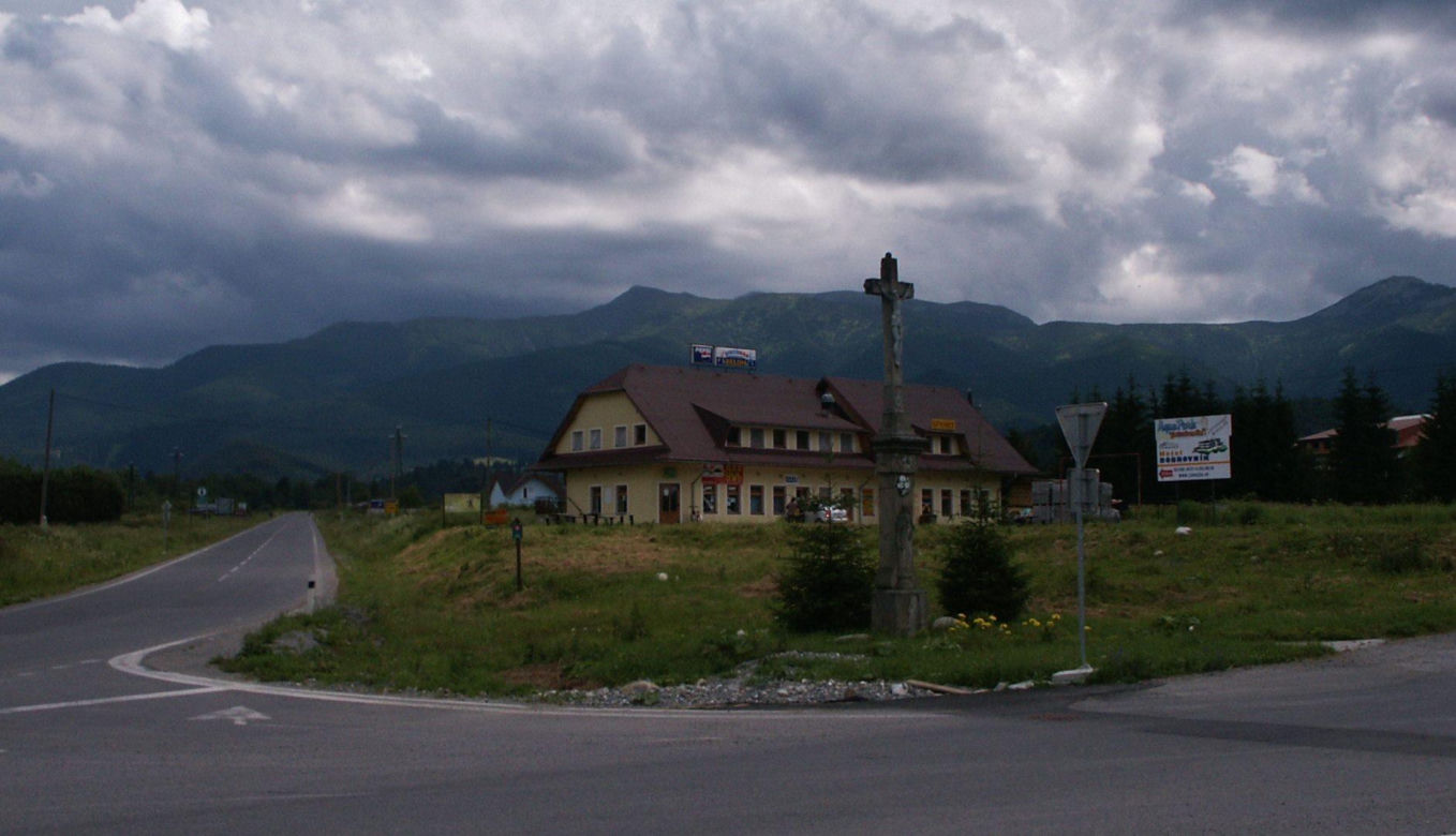 Widok na słowackie Tatry