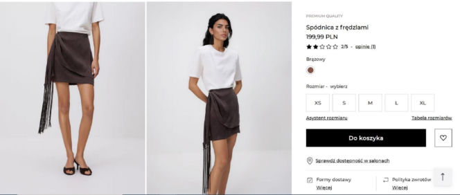 To najmodniejsza spódnica tej wiosny. W Reserved znajdziesz idealne modele