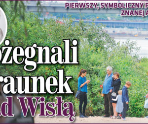 Pożegnali Braunek nad Wisłą