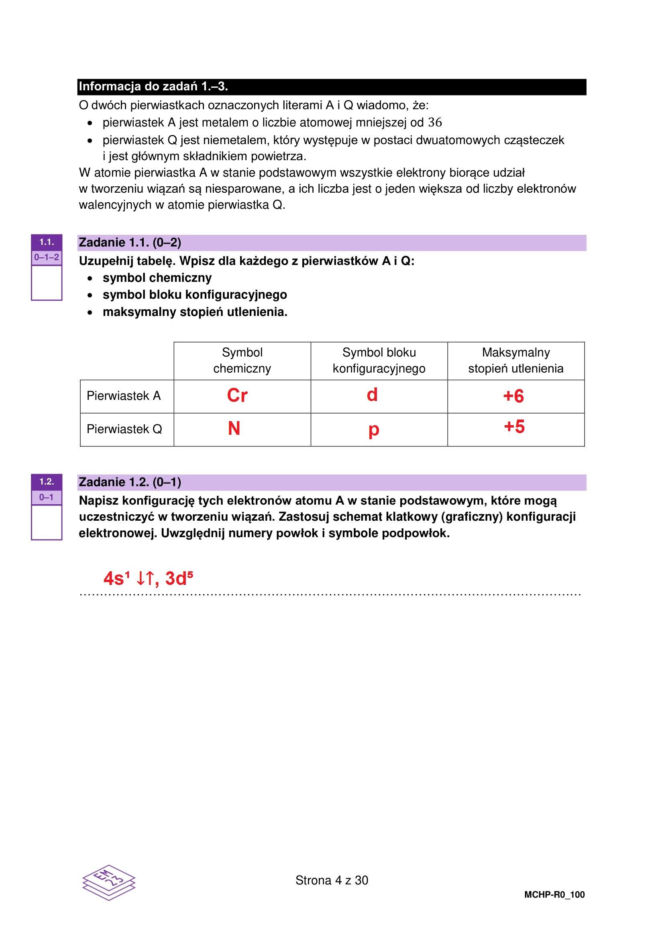 Matura 2026 z rozszerzonej chemii: odpowiedzi do wszystkich zadań z arkusza CKE 13.05.2026