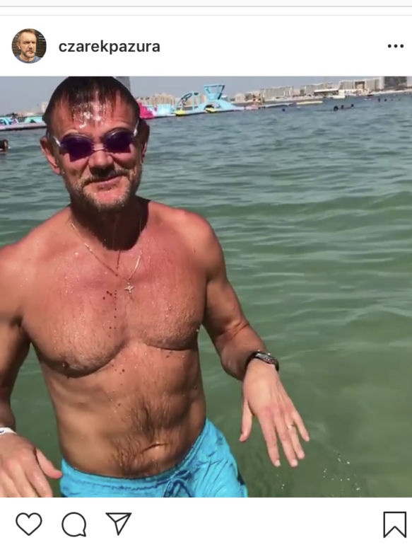 Cezary Pazura z rodziną na wakacjach