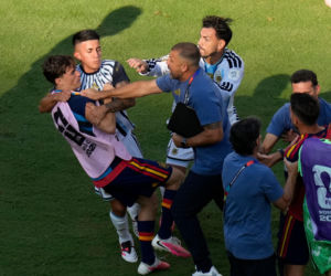 Awantura po finale MŚ Hiszpania - Argentyna