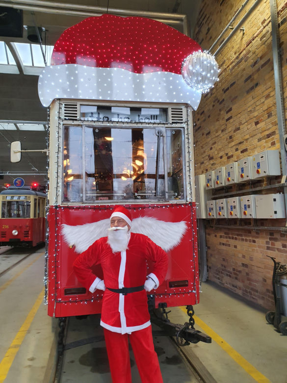 Świąteczne tramwaje w Szczecinie