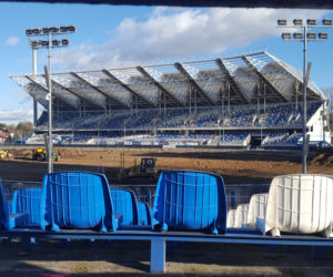 Praca wre na rzeszowskiej „Stali”. Kiedy stadion będzie gotowy? [FOTO, WIDEO]