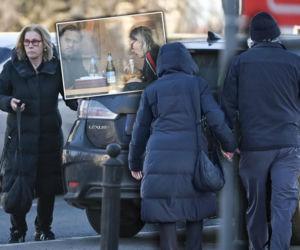 Małgorzata Potocka przyłapana z młodszym o 20 lat ciachem. Po obiedzie wyszła z butelką na ulicę