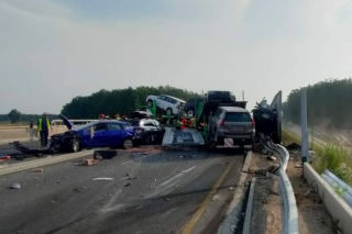 Koszmarny wypadek na A1. Autostrada zablokowana! [OBJAZDY]
