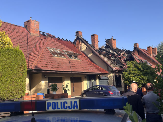 Pożar w Przecławiu