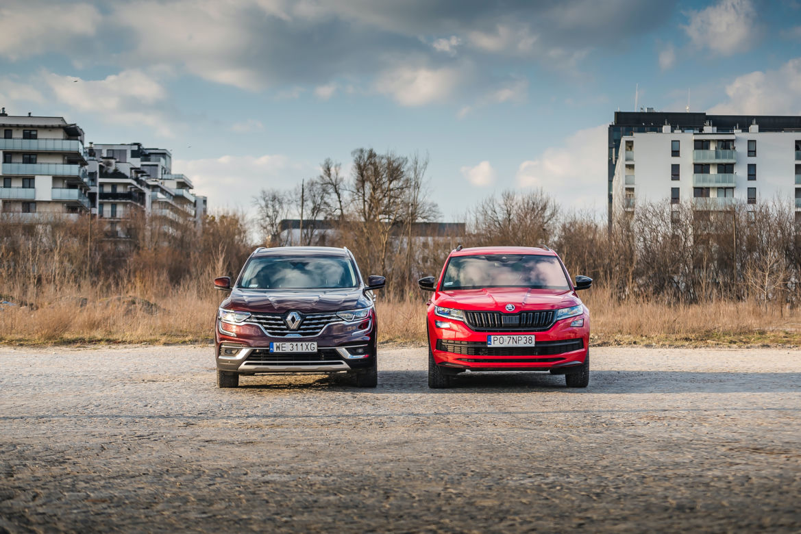 Renault Koleos 2.0 dCi 190 KM X-Tronic 4x4 Initiale Paris vs. Skoda Kodiaq 2.0 TDI 190 KM DSG7 4x4 Sportline